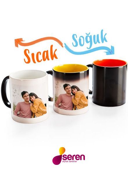 Kişiye Özel Sihirli Kupa Bardak